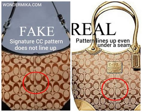 how to spot fake korean coach penny bag|how to tell if coach bags are real.